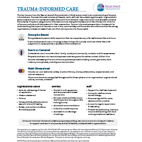 trauma Informed Care