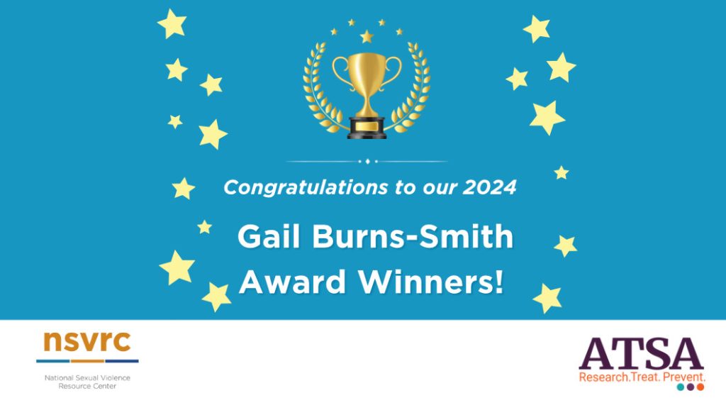 National award honors Dr. Alissa Ackerman and Casey Ballinger for outstanding contributions to preventing sexual abuse, assault, and harassment